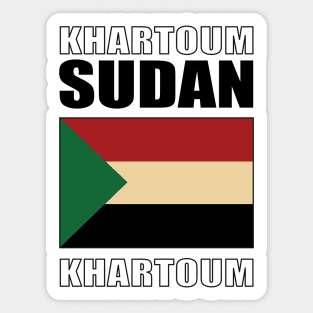 Flag of Sudan Sticker
